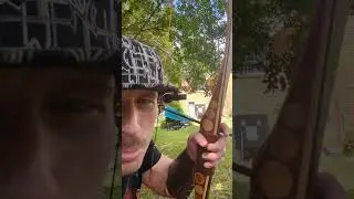 long bow hunting practice rabbit