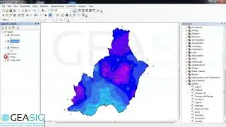 Mapas de isolineas con ArcGIS: isotermas, isoyetas y curvas de nivel