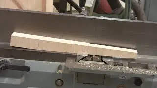 How to Make Tapered Legs on the Jointer