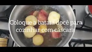 Pudim de Batata docê ( 4 ingredientes,  Saudável e delicioso!!) Verita Gourmet
