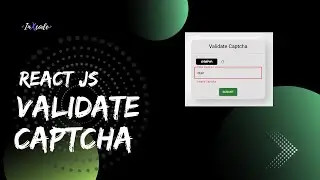 How to Generate & Validate Captcha in 5 min ? | React Js 🔥🚀 