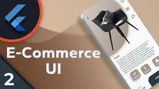 E-Commerce UI - Part 2 | Flutter UI | Speed Code