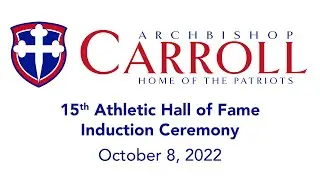 2022 Athletic Hall of Fame Induction Ceremony