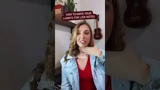 How to move your Larynx to sing low notes
