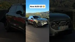 New AUDI Q3 SUV! 🔥 What do you think? 🤔 
