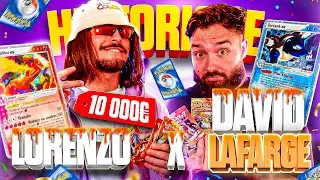 LORENZO Feat DAVID LAFARGE LEGENDARY OPENING OF 8 POKEMON EX BOOSTERS FIRE RED LEAF GREEN FR!