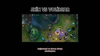 JHİN VS VOLİBEAR #shorts