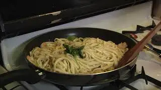 How To Make Garlic Shrimp Pasta - Instructional Video