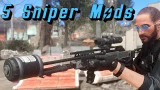 Fallout 4 - 4 Sniper Rifle  Mods