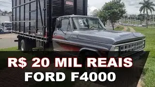 CAMINHÃO FORD F4000 A VENDA A PARTIR DE 20 MIL REAIS