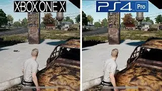 PUBG | Xbox One X VS PS4 Pro | Graphics Comaprison