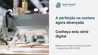Máquina de Costura de Ponto Corrido 1 Agulha Serie DDL-9000C