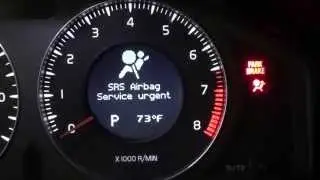 Clearing a Volvo SRS Service Message