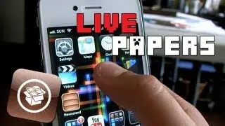 HOW TO INSTALL ANIMATED LIVE WALLPAPERS ON IPHONE HOMESCREEN (JAILBREAK)