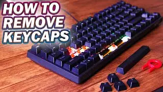 Quick and Easy Way to Remove Keycaps! (How to Remove Keycaps)