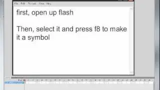 Adobe Flash Stickman Animation Tutorial