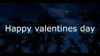 It's Valentines day