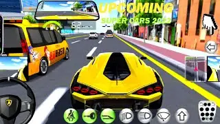 3D Driving class 3d driving Station Car driving Highway Road.