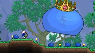 Getting REVENGE on KING SLIME! - Terraria