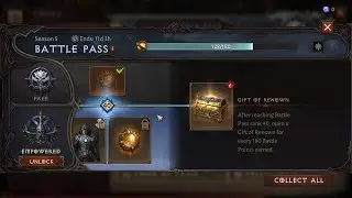 [TooL] - Up Level 274-277 With Battle Pass Diablo Immortal (XP Rewards: 100%)