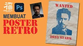 TUTORIAL PHOTOSHOP : MEMBUAT POSTER RETRO
