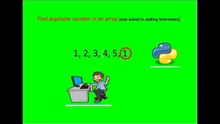 How to find a duplicate in an array | Python