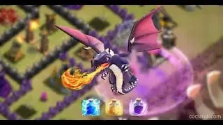 Clash of clans. Как атаковать драконами? (Тактика)