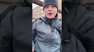 Страшный по мусорке