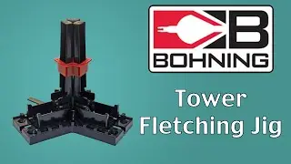 Bohning Tower Fletching Jig - DIY Arrow Building