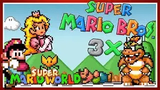 Super Mario Bros. 3 X • Super Mario World ROM Hack