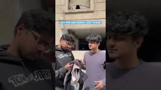 Perfect gift idea for her male bestfriend #comedyvideos #comedy