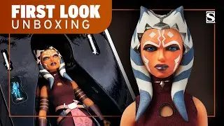 Ahsoka Tano Star Wars The Clone Wars Figure Unboxing | First Look