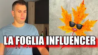LA FOGLIA INFLUENCER - SE LE COSE PARLASSERO - Alessandro Vanoni