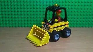 Lego Самоделка - Фронтальный погрузчик /Экскаватор-погрузчик  428 f2