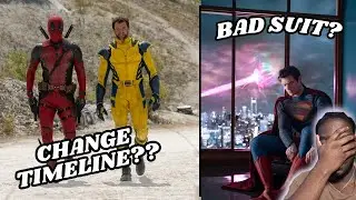 I'm NOT a Fan of Deadpool REWRITING the Mcu | Better Superman Suit...Cavill or Corenswet?