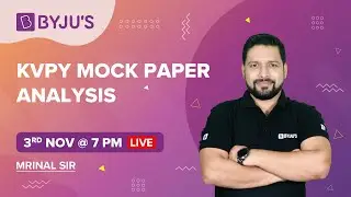 KVPY 2021 Mock Paper Analysis | KVPY Exam Preparations | KVPY Questions | KVPY SA & SX | BYJU'S