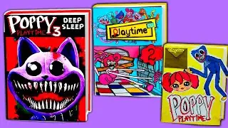 DIY GAME BOOK 25 POPPY PLAYTIME 3 CATNAP/ BLINDBAG Smiling Critters/ 파피플레이타임 챕터3 캣냅 게임북만들기