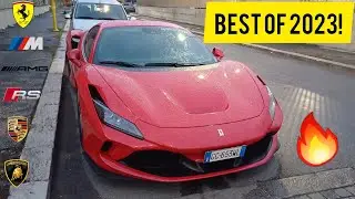 BEST OF SUPERCARS 2023 IN ROME!