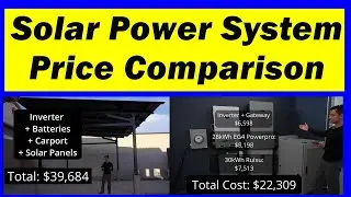 My Solar System Price Comparison: Hybrid VS Grid Tie VS Off-grid