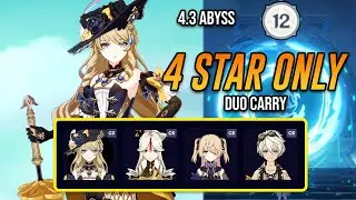 NAVIA 4* TEAM Duo Carry 4.2 Abyss Second half | Genshin Impact
