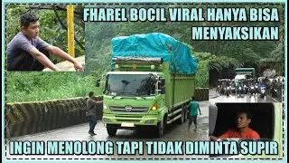 Fharel Bocil Viral Hanya Bisa Menyaksikan, Ingin Menolong Tapi Tidak Diminta Supir di Sitinjau Lauik