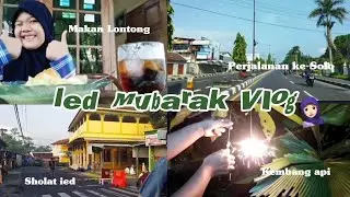 🕌Ied Mubarak Vlog✨Halal bihalal 🙏🏻 Trip to Solo 🚗Takbiran🎇Lots of eating😋Sholat ied🧕🏻 Lebaran 2022🦋