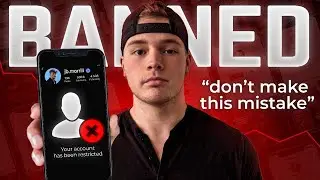 My Account Got Banned At 500,000 Followers... (What Not To Do In 2024)