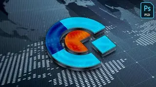 How to Create a 3D News Logo Mockup using Adobe Photoshop