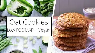 Low FODMAP + Vegan Oat Cookies 💚🍪