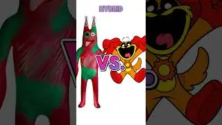 SMILING CRITTERS vs. BANBAN 7...😍😨| #poppyplaytimechapter3 #shorts #smilingcritters #gartenofbanban