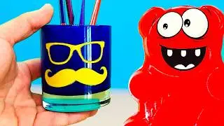 ШКОЛЬНЫЕ ПРИНАДЛЕЖНОСТИ И ЖЕЛЕЙНЫЙ МЕДВЕДЬ ВАЛЕРА