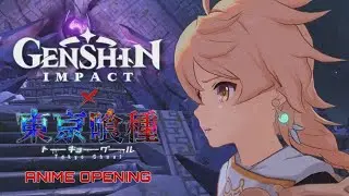 Genshin Impact : ANIME OPENING (TOKYO GHOUL OP - UNRAVEL)