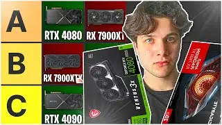 The Best & Worst NVIDIA & AMD High-End Graphics Cards Ranked! - Tier List