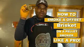 How to Smoke a Offset Brisket On a Pellet Smoker ?!